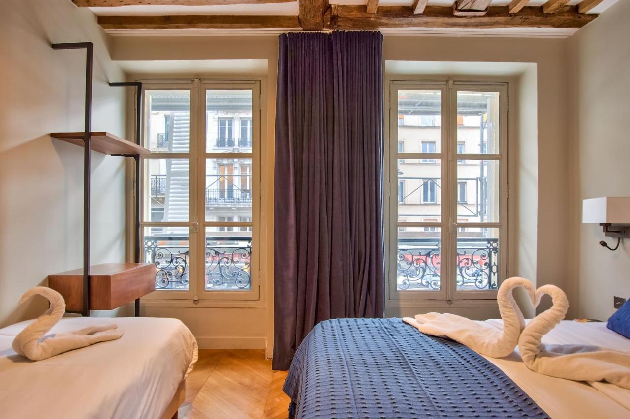 73 - Etienne Marcel Apartment Paris Bagian luar foto
